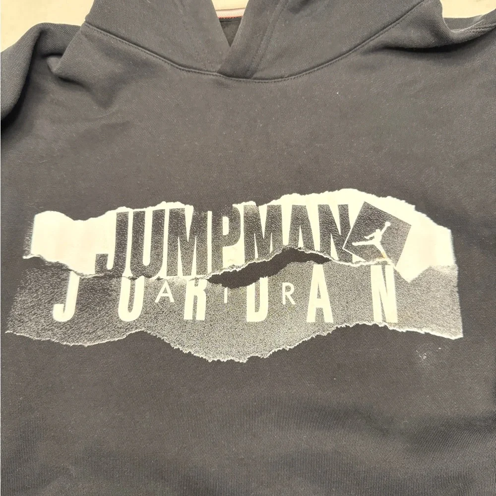 Nike Air Jordan “Jumpman” Hoodie Sweatshirt - Black - Men’s Size S Small